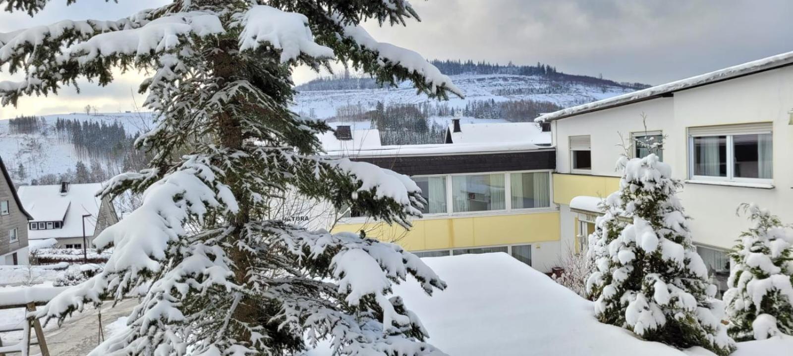 Berghotel Natura Bed & Breakfast Winterberg Bagian luar foto